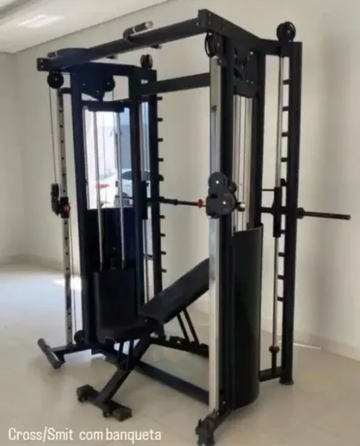 ? Cross Smith + Banqueta Regulável + Kit de Puxadores