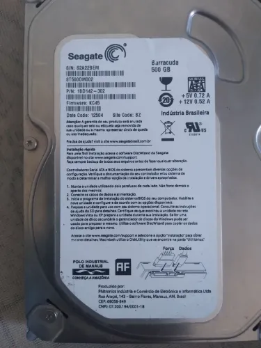 HD Seagate 500 GB