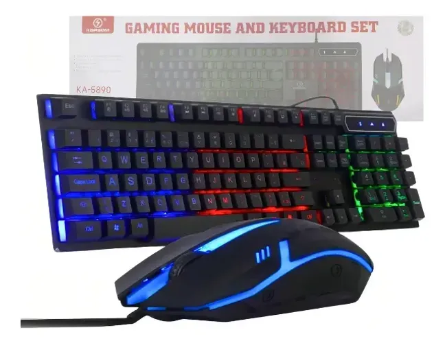 KIT TECLADO E MOUSE KAPBOM
