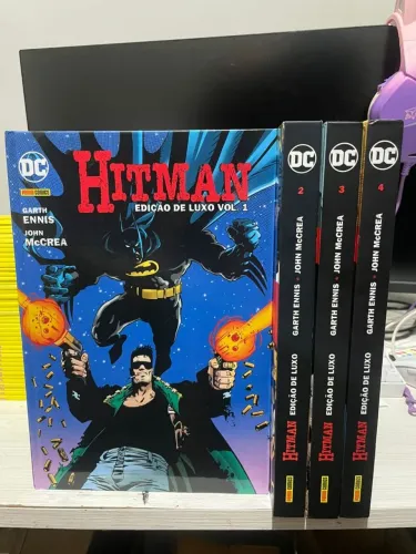 Coleção Hitman ( Edição de Luxo / Panini ) Garth Ennis vol.1 ao 4