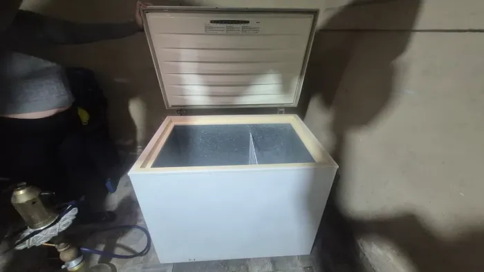 Freezer horizontal grande 1 porta 