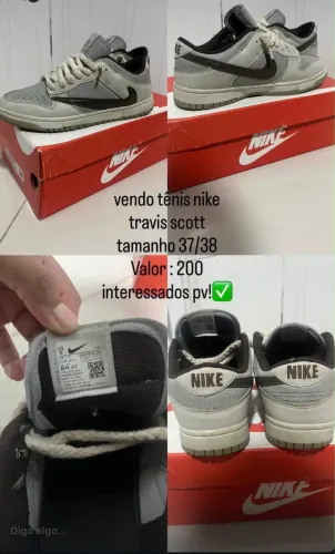 Tênis Nike travis scott