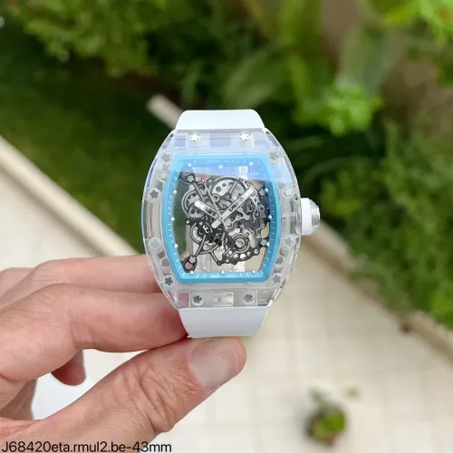Relógio Richard Mille case safira 