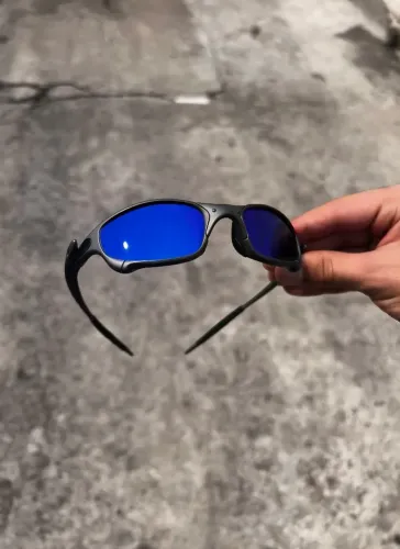 JULIET METAL PINADO XMETAL LENTE AZUL ESCURA