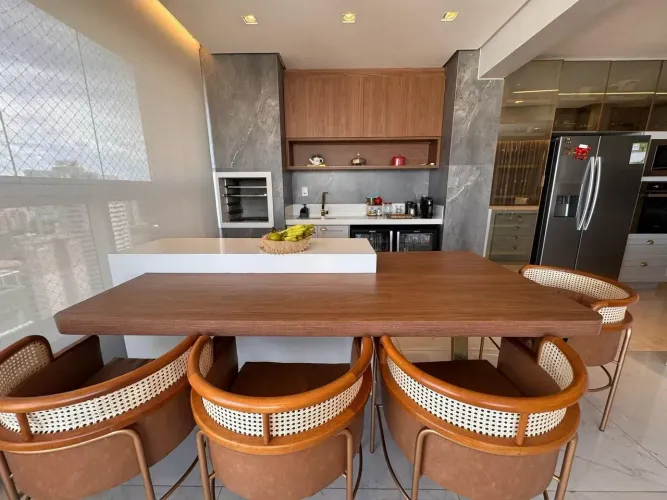 Lindo apartamento mobiliado para aluguel, no Jardim Goiás, Goiânia - GO.