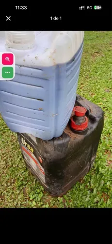 Óleo queimado vende se