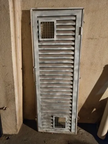 Portinhola de aço para padrão de energia/ água