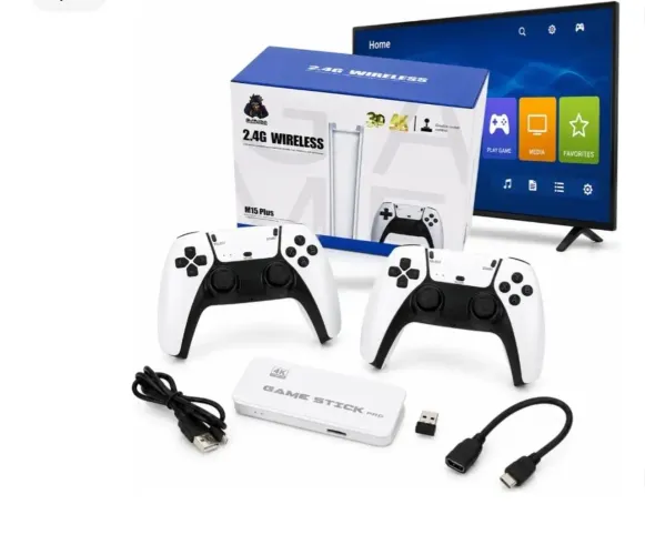 Game estick m15 pro mais de dez mil jogos esm perfeito estado