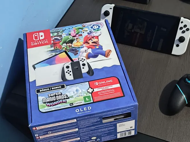 Nintendo Switch Oled TOP - Leia a descrição