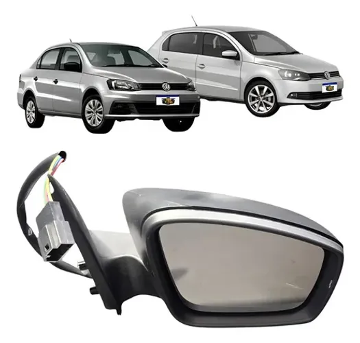 Retrovisor Elétrico Direito Gol Voyage G6 2013 2016 C Pisca