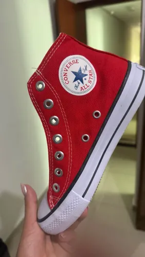 Tênis Converse Chuck Taylor All Star Cano Alto Vermelho nº 37 NOVO