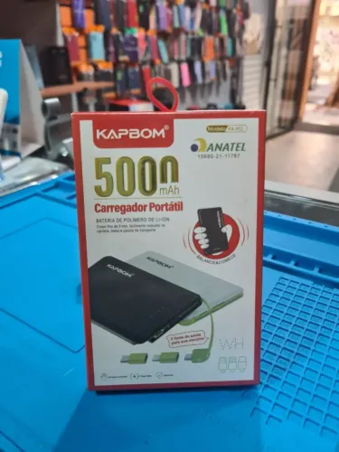 Carregador portátil (Power Bank) Kapbom de 5000mAh