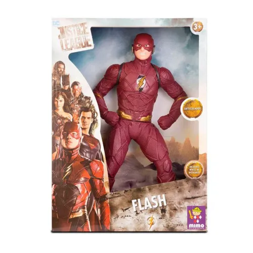 Boneco Flash Gigante Liga Da Justiça Mimo 923 50 cm Aprox. Novo