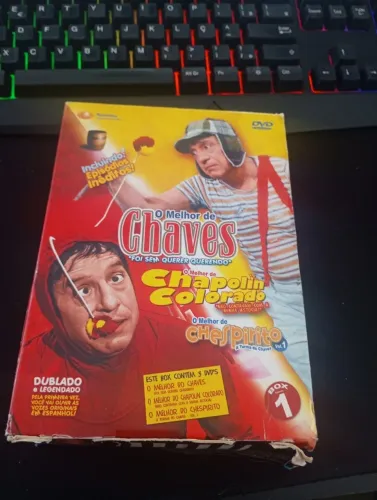 Box Dvd o melhor de Chaves