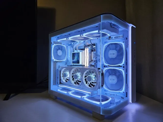 Pc Gamer Ryzen 7 9800x3d RTX 4070ti memória ram 32gb SSD 1tb