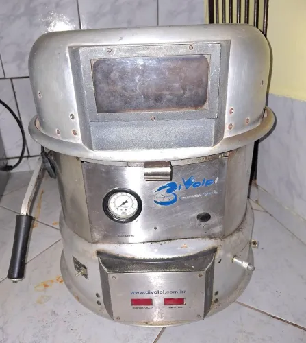 Forno Divolpi, bom estado sua pizza em 2.20 minutos c/ótima qualidade, melhor da categoria