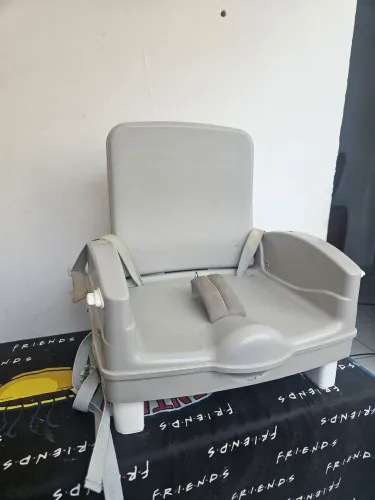 Cadeira de Refeição Portátil Smart Cosco Kids, Cinza