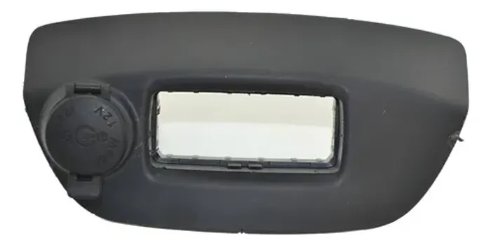 Moldura Painel Com Tomada Energia 12v Kia Soul 2011 Original Preto