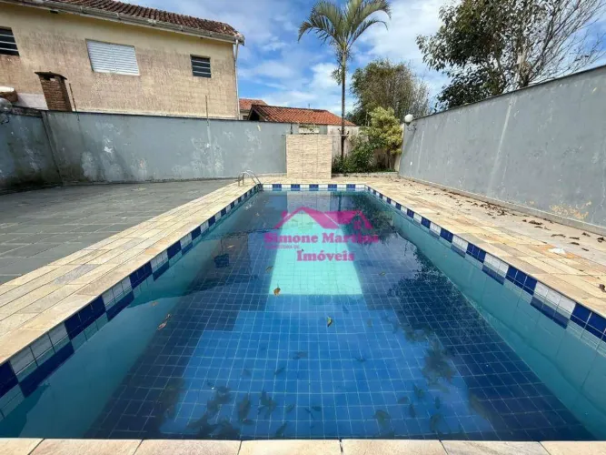 SOBRADO EM CONDOMINIO COM PISCINA LADO PRAIA Á VENDA NA PRAIA DE MONGAGUÁ