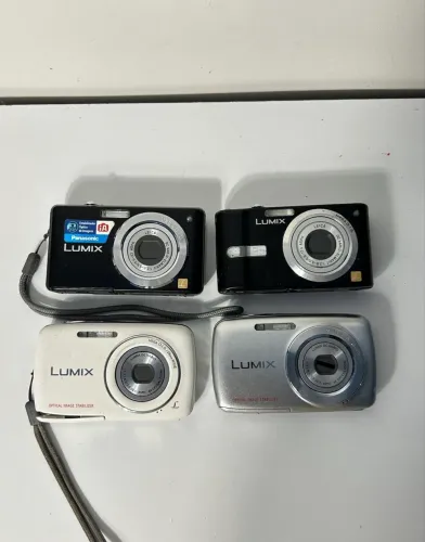 Lote de câmeras digitais fotográficas Panasonic lumix no estado - sem garantia