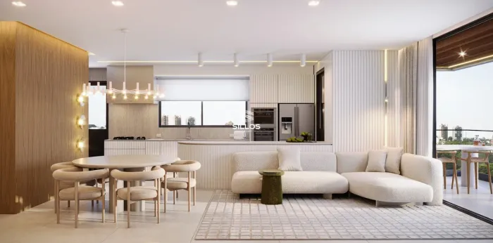 Apartamento à venda com 3 suítes no Cabral em Curitiba