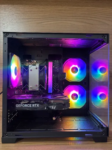 Somos loja! PC Gamer Novo! Intel I5 13500t/Nvidia Rtx 5060 Ti/Ssd 512/16gb ram Rgb/Aquário