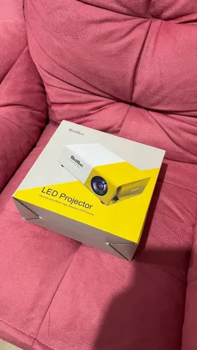 PROJETOR LED MINMIN NOVO