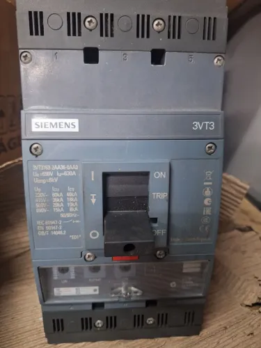 Disjuntor Siemens 630A