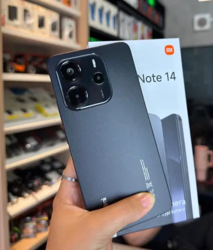 Telefone Novo ~~~Note14Redmi~~~ 256 Global Preto bateria de 5.500mAh