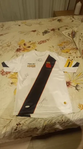 Camisa Vasco Romário 1000 gols assinada