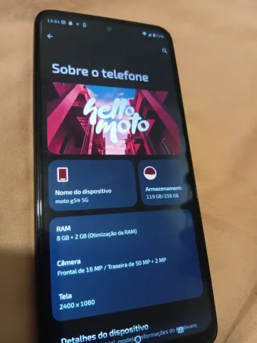 Celular moto g54 5G