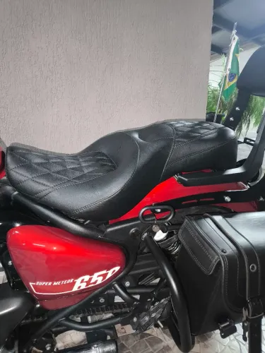 Banco confort Pedrinho Royal Enfild Super Meteor 650