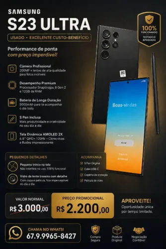 Celular Samsung S23 Ultra