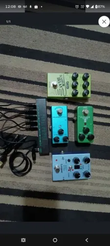 Pedais para guitarra