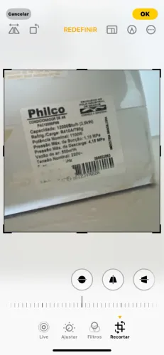 Ar condicionado 12000btus