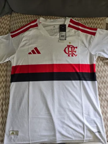 Camisa flamengo branca versao jogador