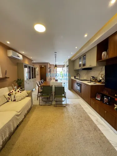 Apartamento Garden mobiliado, 2 suítes no Foz do Joanes, Buraquinho