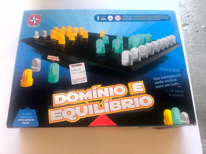 JOGO DE TABULEIRO DOMÍNIO E EQUILÍBRIO