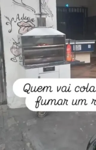 Carrinho de churrasco