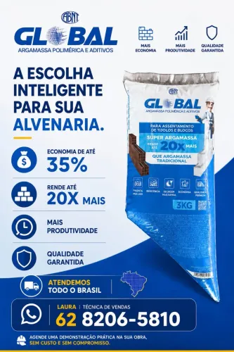 Cimento pronto para alvenaria