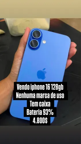 Iphone 16 plus 128gb