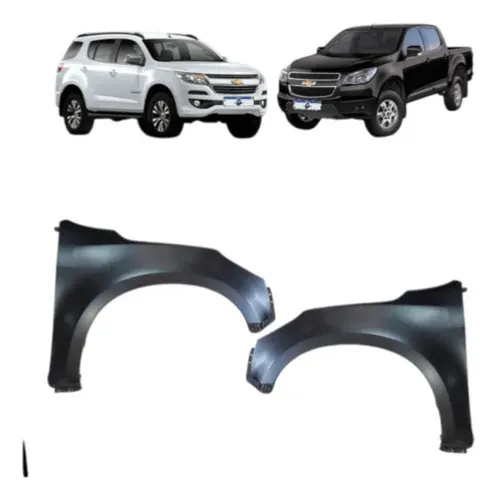 Par Paralama Dianteiro S10 Trailblazer 2012 A 2023 