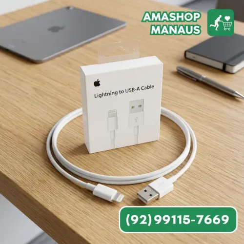 Cabo Lightning Para Iphone Carregador Dados Usb