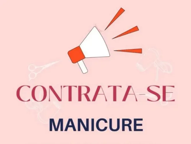 ESTAMOS CONTRATANDO MANICURE E PEDICURE, PORCELANISTA.