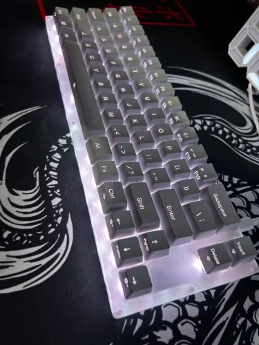 Teclado Mecânico Gamakay K66 65% RGB Hot Swap Gateron Blue