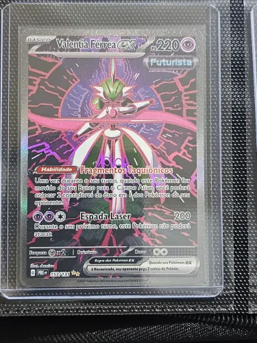 Carta pokemon Valentia Férrea