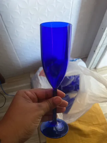 Taças acrílica Azul Royal
