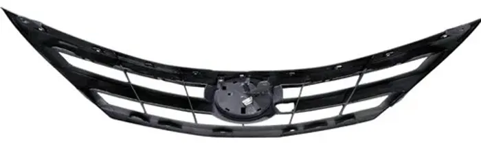 Grade Dianteira Friso Cromado Toyota Etios 2013 A 2016 Uzad0 Preto Brilhante