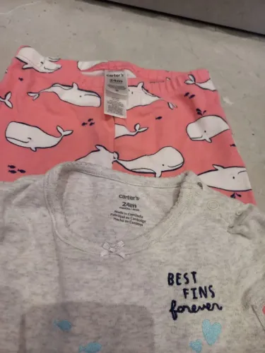 Peças  carters e gap 24 meses