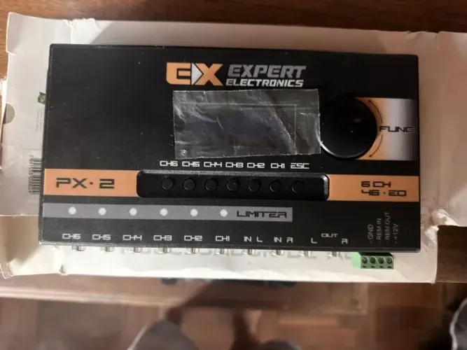 Processador Px2 Limiter 6 Ch Px-2 Equalizador Banda - Expert